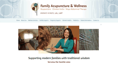 Desktop Screenshot of familyacupunctureandwellness.com